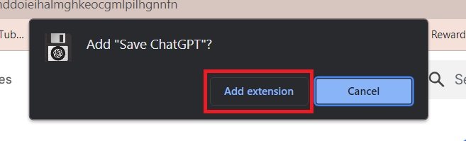 add the extension, select "Add to Chrome